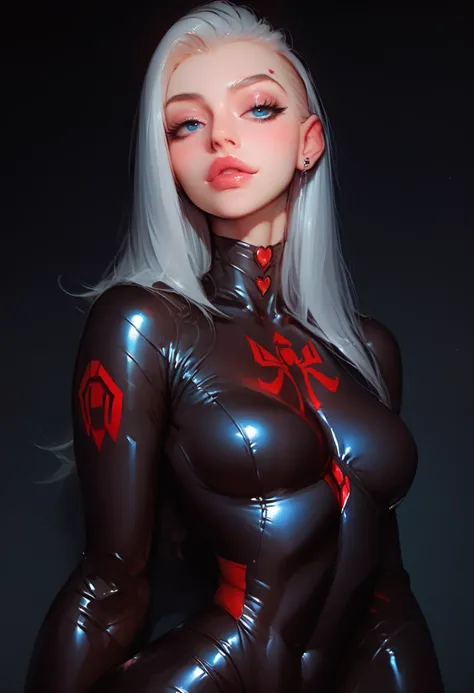 score_9, score_8_up, score_7_up, score_6_up, slim fit girl in spiderman suit. spidersona