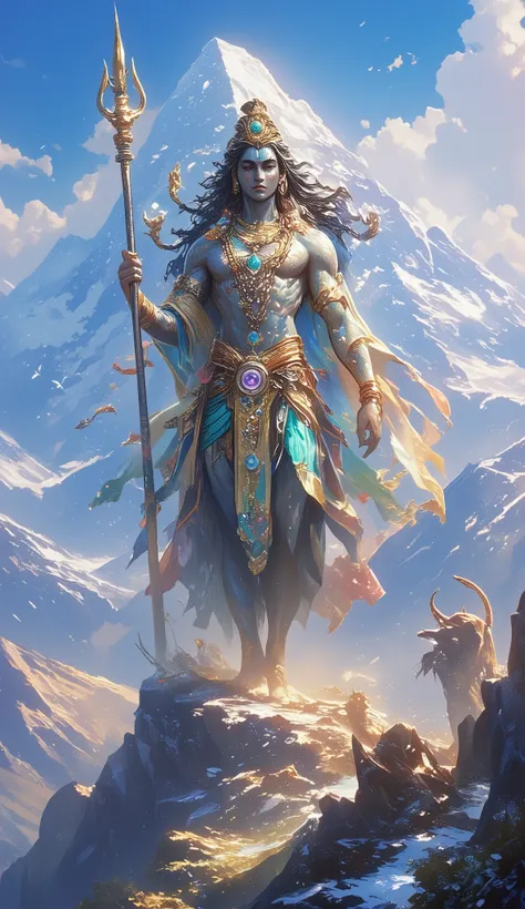 lord mahadev beautiful pictures in kailash mountain