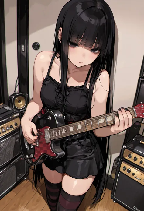 ( Super Flats , FLAT SHADING, flat-colors:1.1)、(masterpiece, Best Quality, Super Detail, high resolution)、( magazine cover )、Illustrations、(1 girl, Alone)、(CUTE ASIAN GIRL)、beautiful detailed face, BEAUTIFUL SHARP BLACK EYES、Eye-catching highlights、perfect...