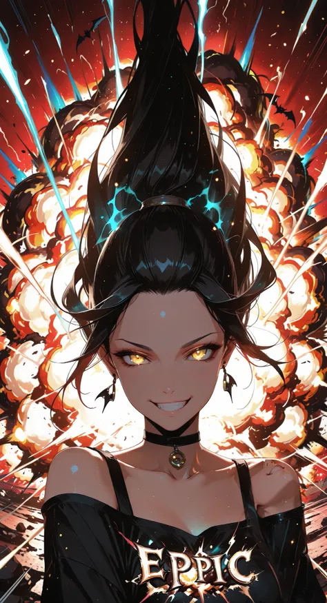 (masterpiece:1.4), (anime-style action:1.3), (energy aura:1.5), (glowing particles:1.4), (motion blur:1.3), (dynamic pose:1.3), (speed lines:1.2), (high contrast:1.3), (cinematic action lighting:1.4), (epic explosion:1.5), (lens flare:1.2), (sharp details:...