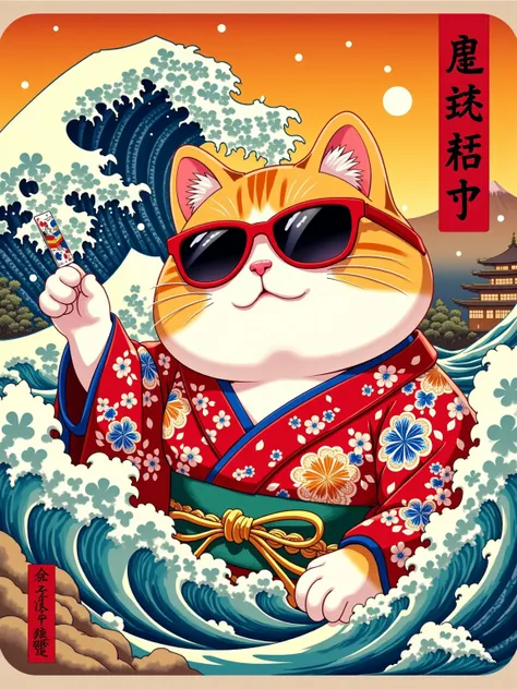 Ukiyo-e illustration 浮世绘插画