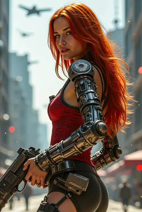 🌟 :

    "high resolution, 8k, cinematographic, with dramatic Lighting and rich colors. silent: steampunk aesthetic, inspired by a dystopian future, with a mix of action, silent und mechanischen Details."

🌌 :

    "A dystopian cityscape, that unfolds in t...