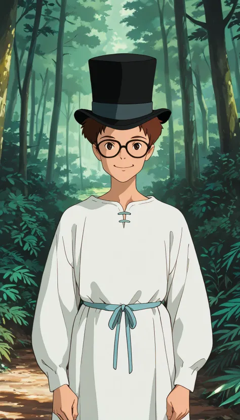 (1boy, john darling ), (extremely detailed CG unit 8k wallpaper),(master part), (best quality), (ultra detail), (best illustration),(ghibli_style), cowboy shot, standing, facing viewer, looking at viewer, perfect face, perfect eyes, perfect fingers, (Sharp...