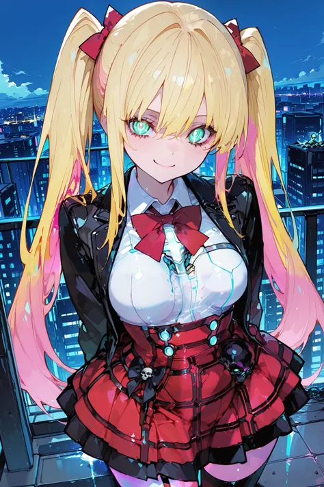 dark Theme, dark_fantasy, cyberpunk,Mechanical Wonders,The presence of robots, Cybernetics Guardian,purple、simple background,beautiful robot cyberwoman wearing a glowing lightsaber ,(long hair:1),(bodysuit made of thousands of light-emitting transistors s...