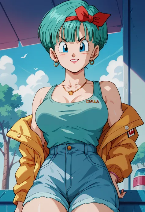 Bulma sensual, capsule corporation 