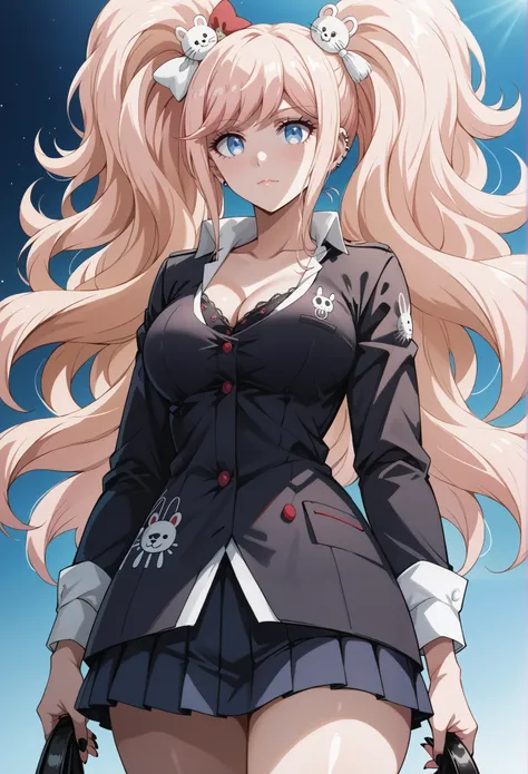 score_9, score_8_up, score_7_up, source_anime, 4K,perfect fingers,(perfect hands, perfect anatomy),prefect lighting, very aesthetic, intricate details,highly detailed background, masterpiece, high quality, best quality, 
1girl, junko enoshima, long hair, b...