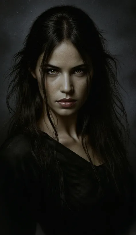 Dark theme, ((best quality, Masterpiece)), Professional quality art by (Luis Royo:1.1), atey ghailan,  Germ of Art, Jeremy Mann, Greg Manchess, Antonio Moro, (extremly detailed oil painting:1.2), intricate details, photorealistic painting art by midjourney...