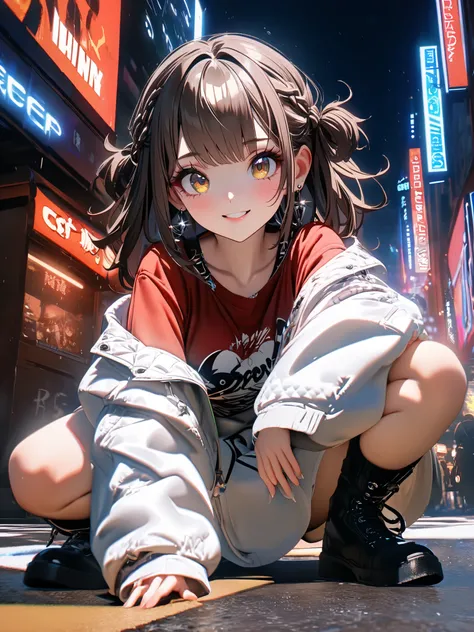 1 girl, 露骨にcuteメイクを着ています , beautiful 、 position , Soft light, masterpiece , high quality straw ...