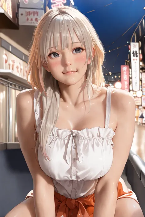 ((Best quality, 8k, Masterpiece :1.3)), (realistic, photorealistic:1.4), A pretty yuki yokoya with perfect figure:1.4, whole body shot, realistic skin, breasts, big thick thighs, (detailed) beauty face, blushing cheeks, (bright:1.4), pretty yuki yokoya, (h...