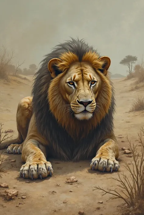 Weak lion 