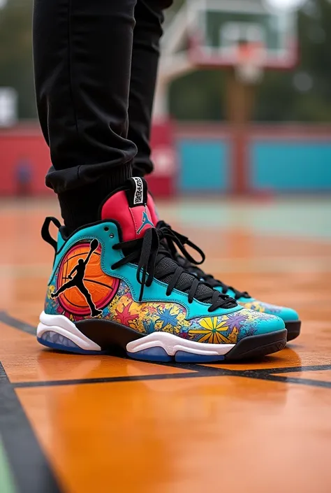 Art on Basketball shoes