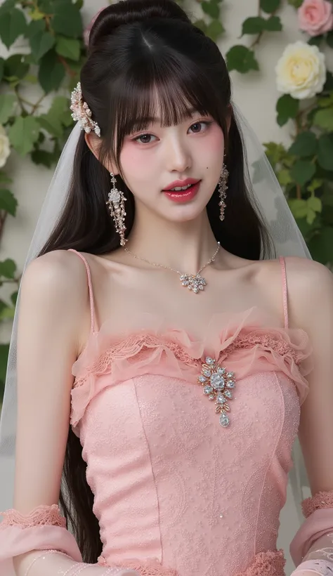 8k, masterpiece, full body, RAW photos, best quality,k1girl, j-cup busty 、(( top quality and the back is fully nude , 8k, ultra-detailed face, ultra realistic, ulzzang-6500-v1.1,(raw photo:1.2),((photorealistic:1.4))best quality ,masterpiece, illustrati...