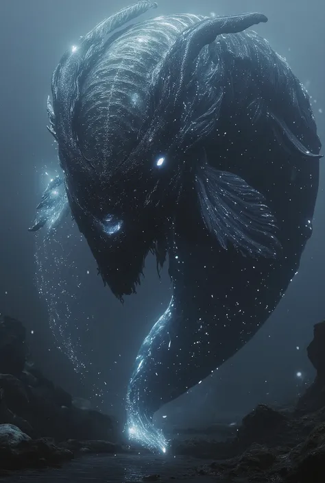 Here’s a **cinematic, ultra-detailed prompt** for the **Pisces Titan** in your dark fantasy Zodiac series:
---
**"The Pisces Titan, a colossal androgynous deity of the deep, strides through an abyssal wasteland—its body a fusion of armored scales and...