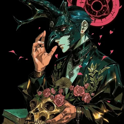 cyberpunk, young evil  monk, chillin in the city
 god eye, antagonist , daoists  , double_exposure vibrant colorful heavens paradise onto the shape of a male priest praying with one hand with book touching the sky with a black backdrop"canvas_in_shape | bl...