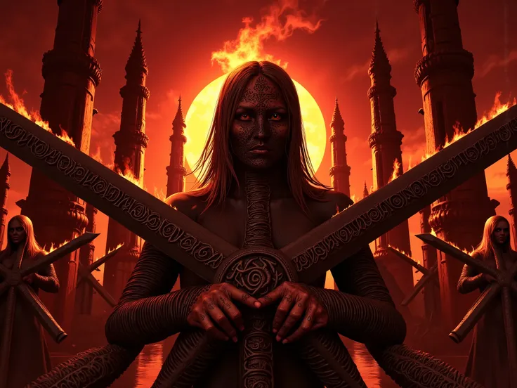 Aesthetic: Dark minarets, burning script, crescent-shaped blades, branded flesh. Imams mosques.
Doctrine: Submission is freedom. 1984.