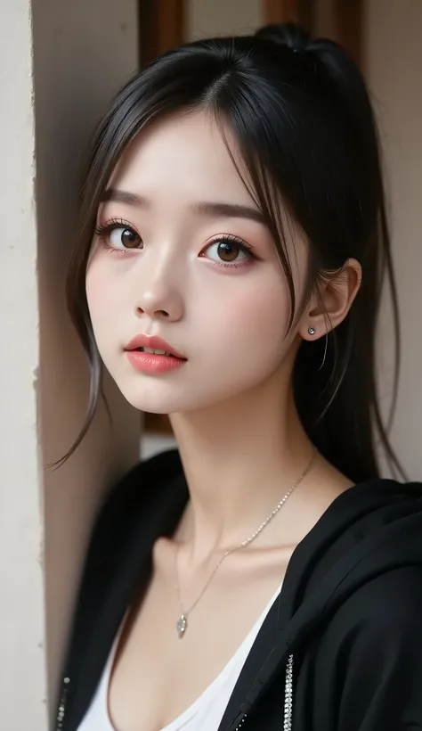 (((Baby Face, Young Face, idol face with lots of eyes, transcendental cute face))), ((( beautiful girl naked:1.2))), Japanese, beautiful dark hair, wonderful hairstyle, slender body line, Tight Waist, small nice ass, Small beautiful breasts, Top Quality,...