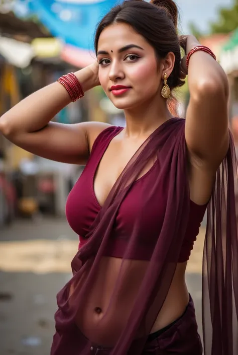 Radiant Allure: A Portrait of Confidence