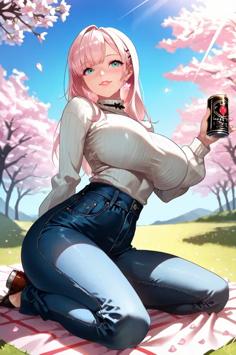 (mesugaki:1.3),(1girl, solo, extreme proportions, (huge breasts:1.2), (arched back:1.2), (sweat:1.1), full body, (thin fingers:1.1)),  
((model-thin proportion:1.3)), (ethereally slender:1.3), (paper-thin waist:1.4), (bony:1.2), (protruding ribs:1.2), (pro...
