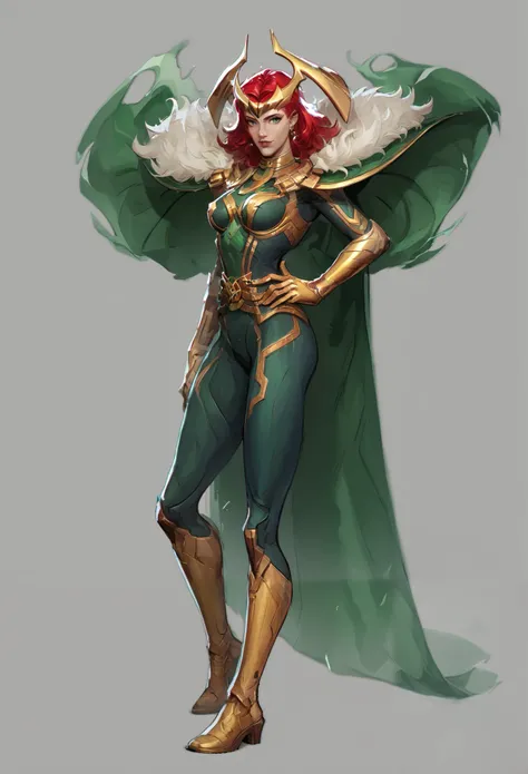 Jean Grey's appearance and costume are iconic, reflecting her role as a powerful mutant and a key member of the X-Men. Here's a detailed analysis:
- **Color Scheme:** Her classic costume is predominantly green and gold, symbolizing her connection to natur...