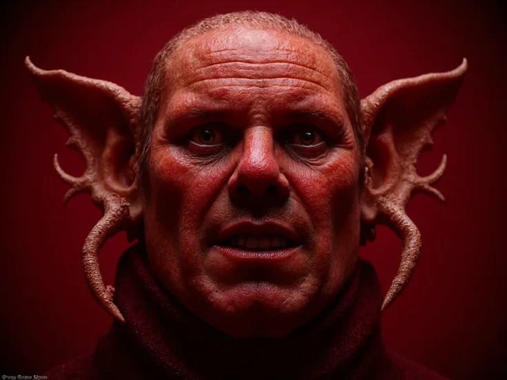 Keir Starmer a monster made of ears, highly detailed, photorealistic, 8K, hyperrealistic, dramatic lighting, gothic horror atmosphere, dark fantasy, ominous, surreal, unsettling, twisted, creepy, monstrous, ear creature, horrifying, unsettling, nightmarish...