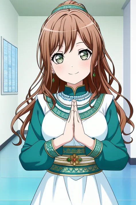 score_9, score_8_up, score_7_up, best quality, masterpiece, source_anime, anime coloring, anime screencap, official art 3d bang dream! official art 3d, Detailed eyes, Perfect eyes, good eyes,
BREAK 
1girl, imai lisa,,long hair, ponytail, Brown hair, dark g...