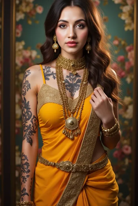 Radiant Sari Elegance