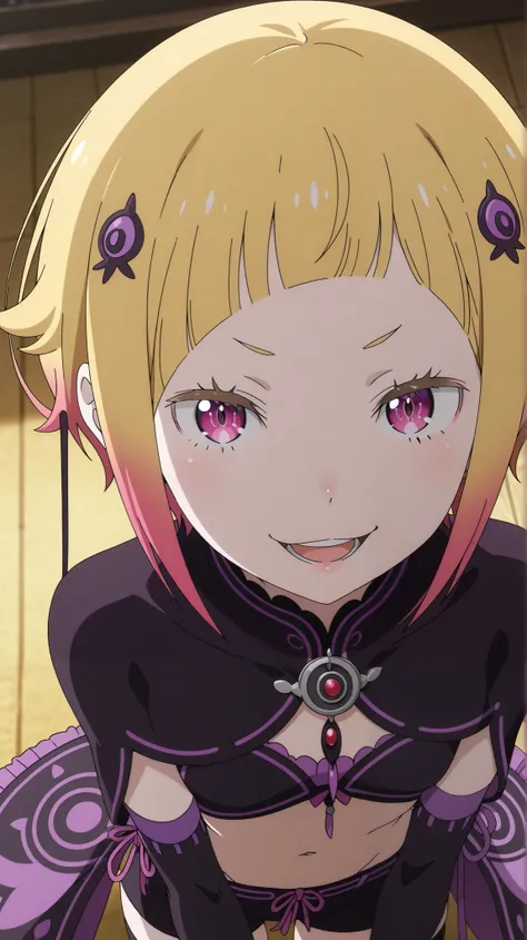 , Capella,re:zero
High quality , best quality , masterpiece, High Resolution , detailed face( LoRA: Capella),anatomically correct, detailed hairstyle( LoRA: Capella),anime Coloring
solo, 1 girl
,multicolored hair,blonde hair,short hair,pink eyes,
, purpl...