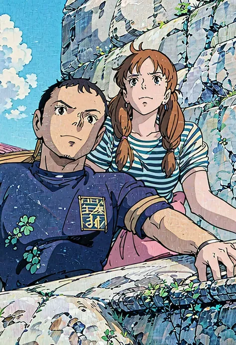 Take this picture in anime style