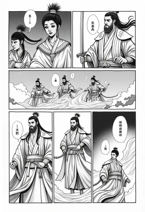 FLUX中華風漫画生成期待 1