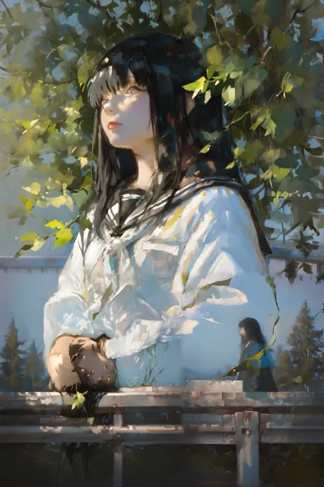 HDR, 8K, high contrast, masterpiece, best quality, amazing quality, very aesthetic, painting artstyle, realistic, newest, hyperdetailed painting, brushstrokes, digital painting,
BREAK
bounce light, hyperdetailed, detailed hair strands, detailed fibers, aes...