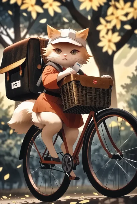 (Japan's Finest Animation, Ghibli style), (Ultra-high resolution output, like spray art 0.2μmmDelicate particles, acrylic gouache versatile color paint, illustration, Precise sketch like a drawing, Clean line art with clean lines),
orange cat, One, That c...