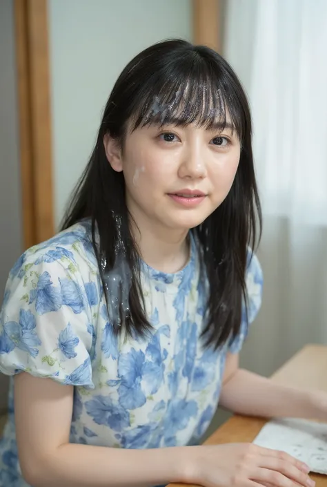  High resolution photo of a Japanese woman in a dress       ,.  While a woman is looking at the camera , masterpiece, top quality,   Movie Light  , super real, where small details have been peeked on her face, 8k, While a woman is looking at the camera、彼女の...
