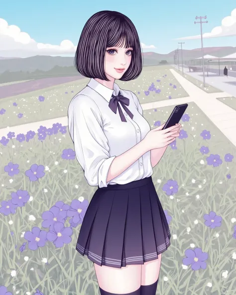 short bob hair