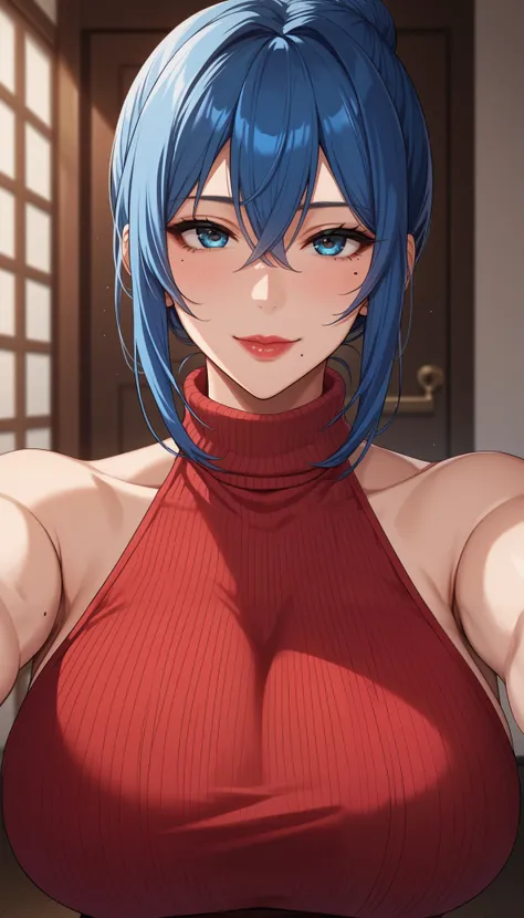 Fraction_9, Fraction_8_up , Fraction_7_up , Fraction_6_up , Fraction_5_up , Fraction_4_up , source_ Japanese Animation, Source_Anime, Tag 2, quality_masterpiece, sexy pose, seductive, (very close and intimate), (hugging pov, hands reaching viewer, kiss), B...