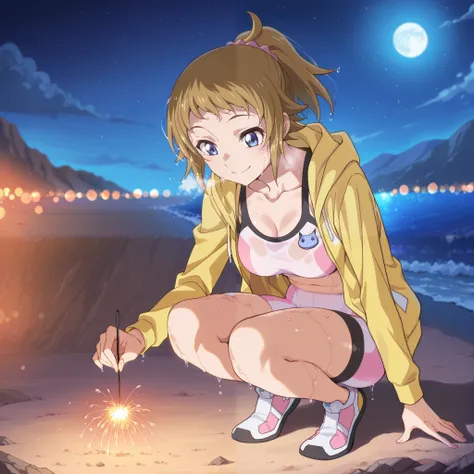 score_9, score_8_up, score_7_up, source_anime,BLE, BREAK,masterpiece, best quality, absurdres, safe 1girl, senkou hanabi,1girl,(solo),sweating,steaming body, break, masterpiece,best quality,amazing quality,source_anime,anime coloring, 1girl ,Alone, ,night,...