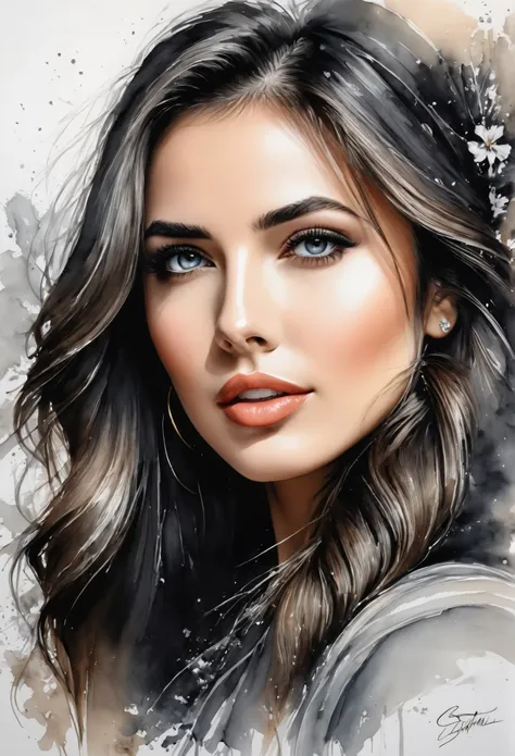 Masterpiece, best quality, only one very beautiful Bulgarian woman in trendy fashion design, Ink painting style, Sofia landmark in Bulgaria, perfect poses,
Soft colors, smooth strokes , low angle, artist style ink drawing, such as Russell Mills, Sakimic...