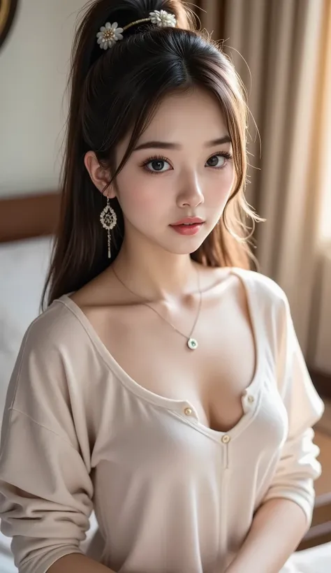 ((The horny body of a beautiful Japanese girl))、((( transcendental cute face、idol face with lots of eyes、Baby Face、Young Face))), slender body, of the best quality, best image quality, masterpiece, reality, Ultra Fine