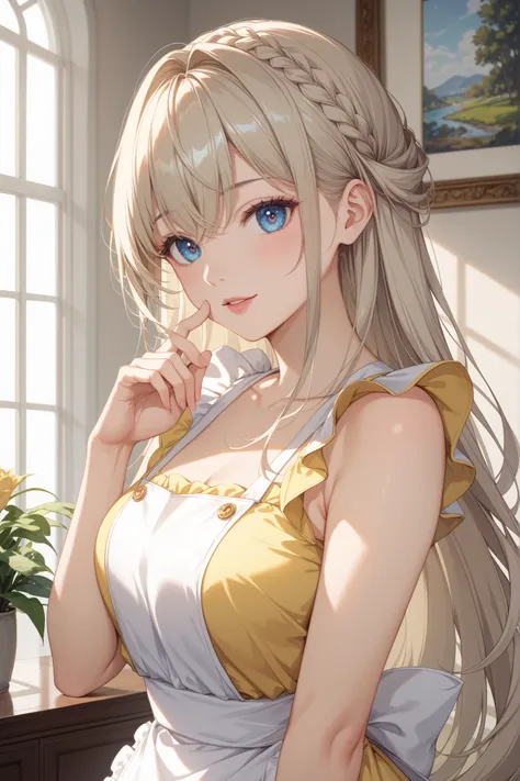 bright look、photorealism、highest quality、Super high resolution、picture、Photo of an exquisitely beautiful Scandinavian girl、extraordinary beautiful girl、cute and beautiful face details、(Pueros face_v1:0.008)、beautiful bangs、alice in wonderland、18-year-old、S...