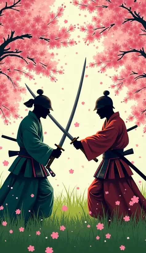 Samurai's Ethereal Dance