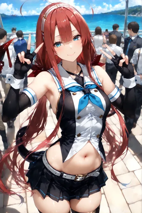Kawakaze - Kantai Collection
score_9, score_8_up, score_7_up, score_6_up, score_5_up, score_4_up, Deep Skin , radiant skin, skindentation, , anime style that is close to the face and chest, (shining eyes, A more beautiful face), (of the best quality, maste...