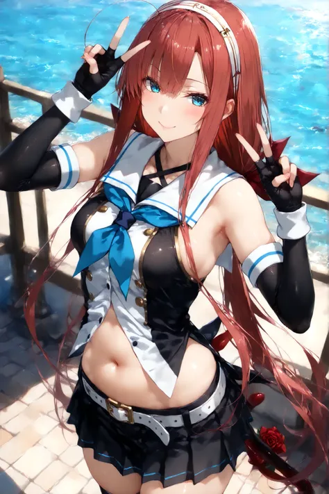 Kawakaze - Kantai Collection
score_9, score_8_up, score_7_up, score_6_up, score_5_up, score_4_up, Deep Skin , radiant skin, skindentation, , anime style that is close to the face and chest, (shining eyes, A more beautiful face), (of the best quality, maste...
