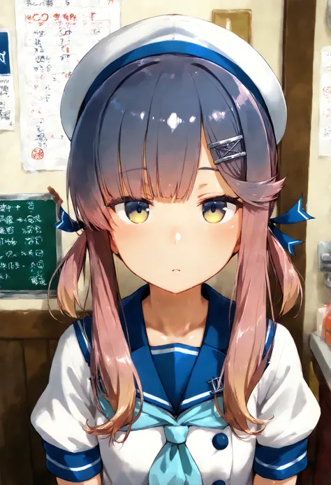 Tsushima [Kantai Collection]
Score 9, score up 8, Score 7 Up, Safety Assessment,
detailed background,  Shiny Skin,
Tsushima, definition,