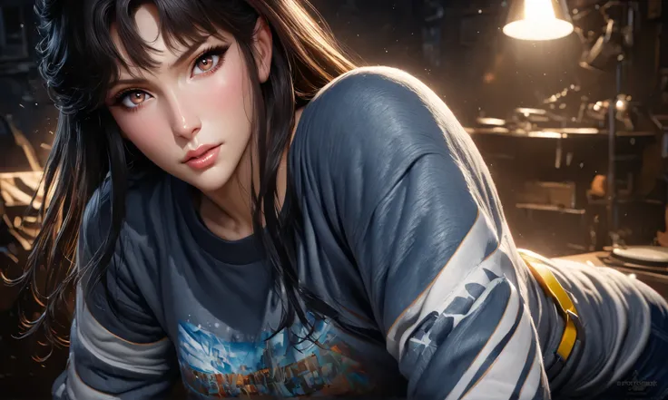 Masterpiece, best quality, very detailed, ultra-high resolution, (photorealistic sweatshirt: 1.8), unreal_engine, фотография, realistic sweatshirt_skin_texture, wallpaper, 1 boy, Hayato Kasukabe, Japanese face, (ultra detailed face), 8 k, is gaining popula...