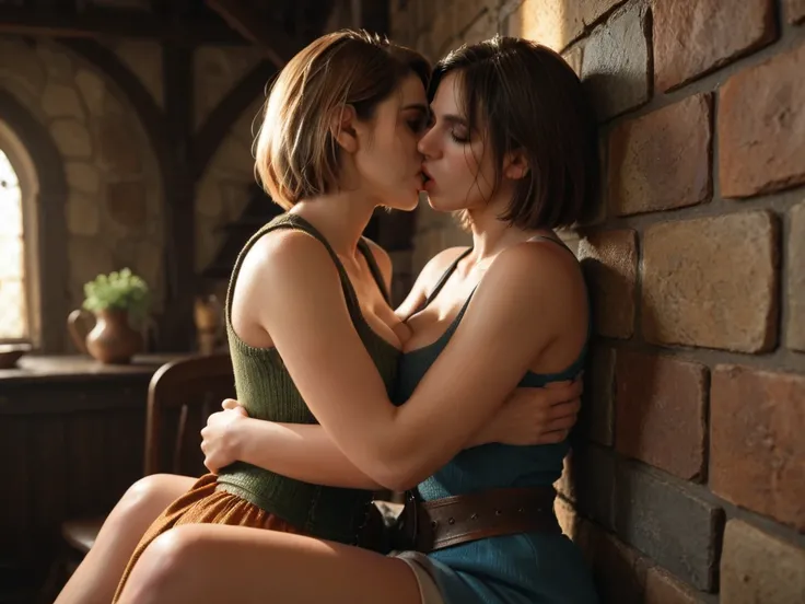 emma watson lesbian kiss - SeaArt Al - Free Al Art Generator