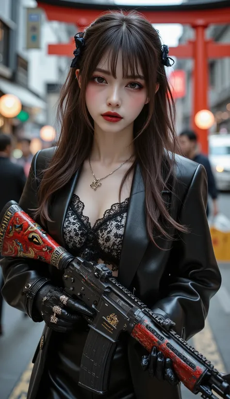 [Style: - "8k, masterpiece, realistic, Photorealistic realism, Hyper high resolution" - "highest quality, intricate ultra-detailed digital art"] (Key Directive: - "The priority is the anatomical accuracy and texture of the materials" - "Ultra-sharp human e...