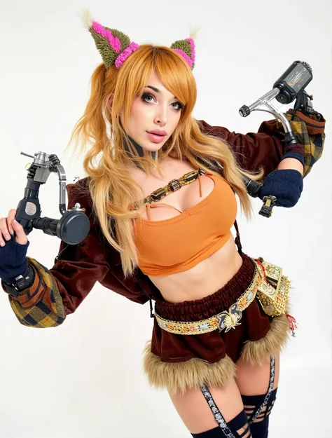 Realistic photo of beautiful 1girl solo katopunk, award winning, masterpiece
