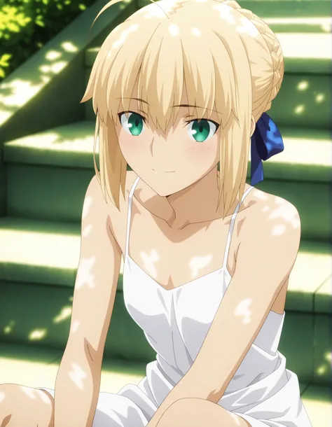 masterpiece, best quality, amazing quality, highres, absurdres, very aesthetic, high resolution, ultra detailed, perfect details, day, , outdoors, ufotable style, (dappled sunlight), backlight, (Twisting) , 
 
1girl, ufotable style, anime style,  (anime co...