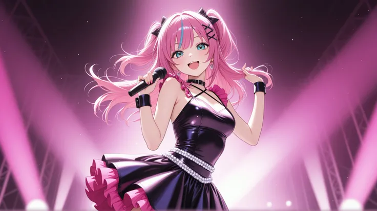 Rocker girl dresses likekawaii girl wearing a beautiful rocker dress and dancing a rocker