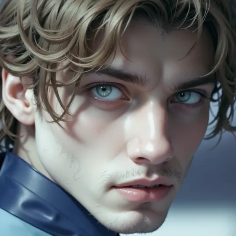 there is a close up of a guy with a tie on, extremely detailed artgerm, artgerm. high detail, heise jinyao, beautiful androgynous prince, delicate androgynous prince, rossdraws 1. 0, artgerm detailed, artgerm jsc, stanley artgerm lau, xqc, character art cl...