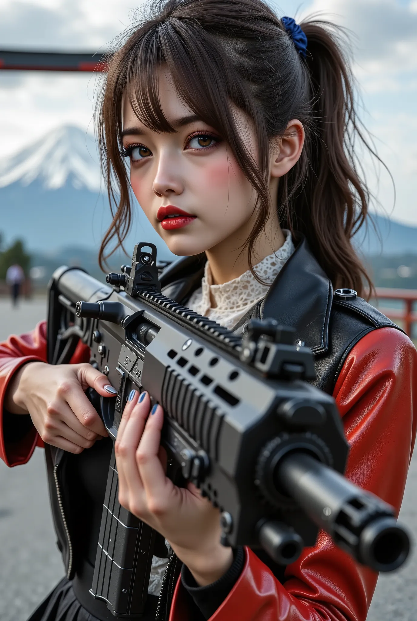  [Style: - "8k, masterpiece, realistic, Photorealistic realism, Hyper high resolution" - "highest quality, intricate ultra-detailed digital art"] (Key Directive: - "The priority is the anatomical accuracy and texture of the materials" - "Ultra-sharp human ...